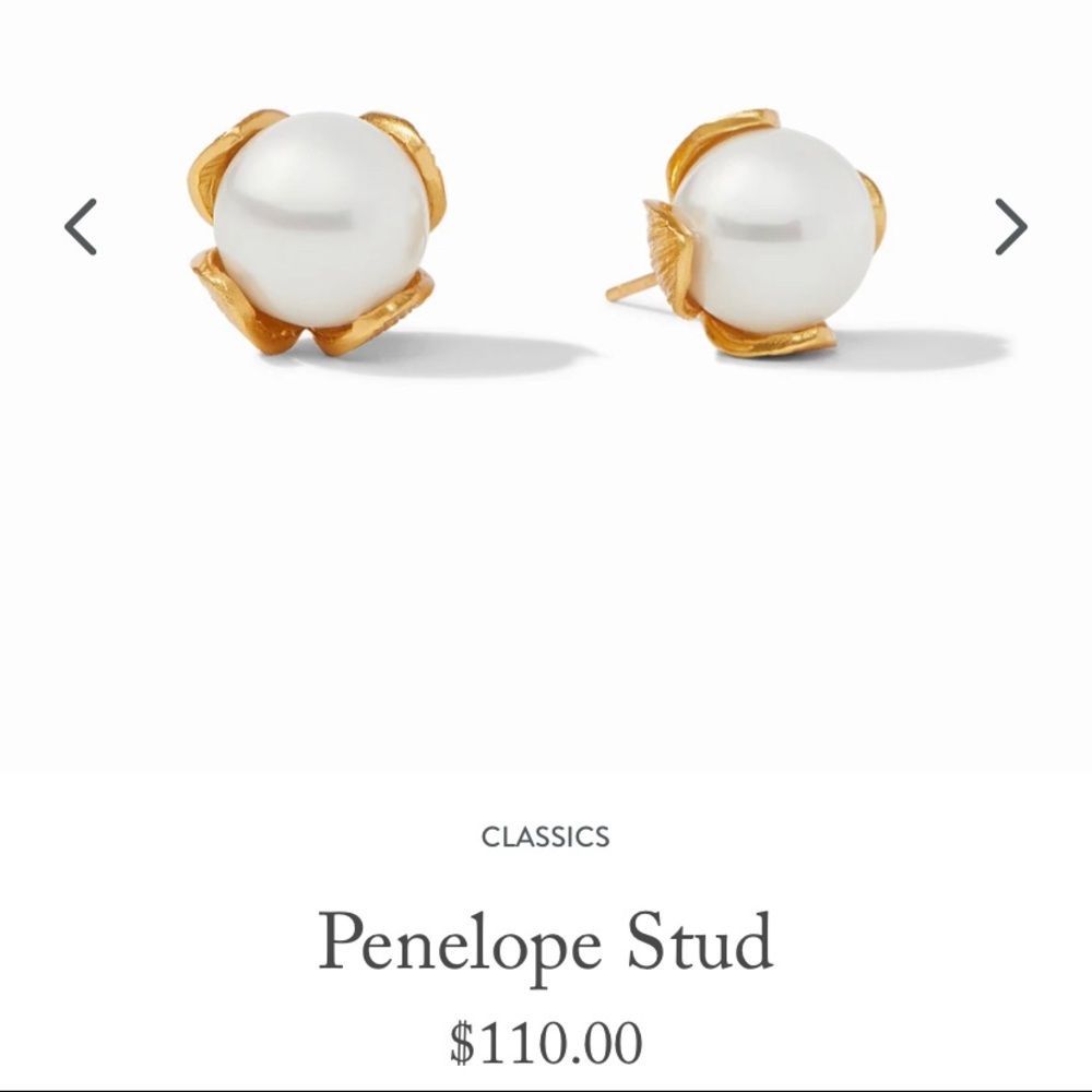 Julie Vos Penelope stud earrings